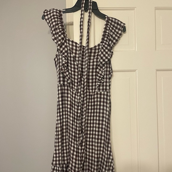 TopShop Checked Mini Dress - Picture 2 of 5